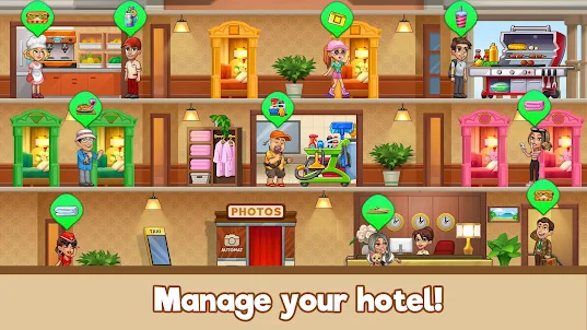 Doorman Story: idle hotel game